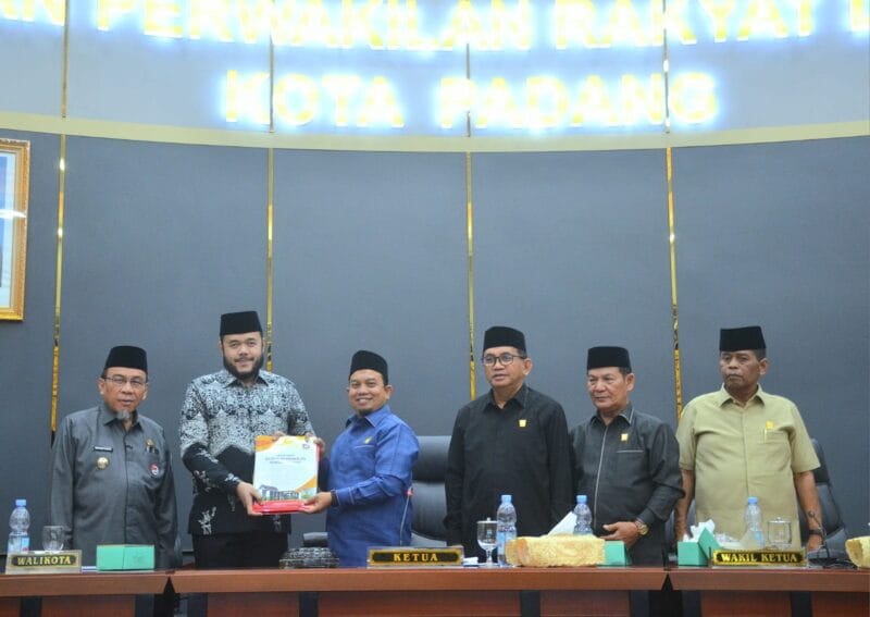 DPRD Kota Padang Sepakati Perubahan KUA-PPAS APBD 2025