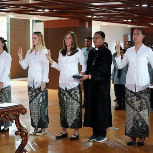 Emily, Felicia, Iris, dan Isa Resmi Jadi WNI, Siap Berikan yang Terbaik untuk Timnas Putri