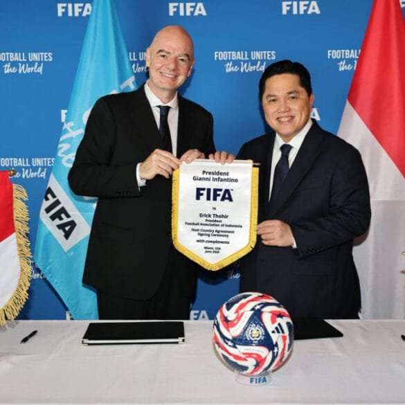 FIFA Tetapkan Jakarta Jadi Pusat Kawasan Asia. Erick Thohir: Sejarah Bagi Indonesia dan Asia