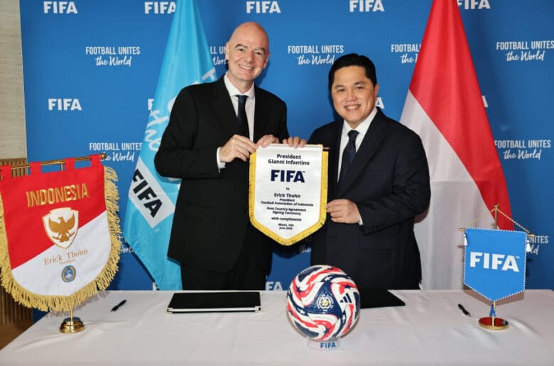 FIFA Tetapkan Jakarta Jadi Pusat Kawasan Asia. Erick Thohir: Sejarah FIFA Tetapkan Jakarta Jadi Pusat Kawasan Asia. Erick Thohir: Sejarah Bagi Indonesia dan Asia