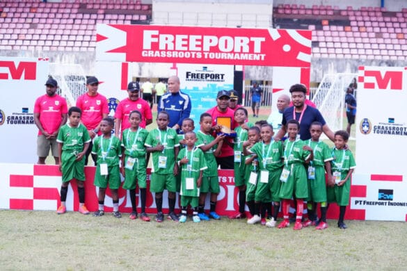 Freeport Grassroots Tournament Bangun Fondasi Utama Sepak Bola Usia Dini