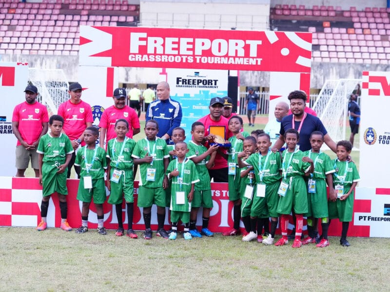 Freeport Grassroots Tournament Bangun Fondasi Utama Sepak Bola Usia Dini