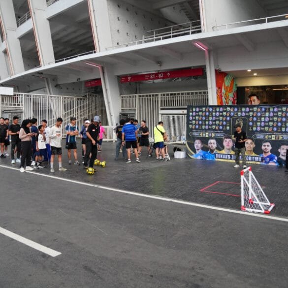 GBK Jadi Pusat Promosi Piala Presiden 2025, Masyarakat Antusias Ikut Kegiatan