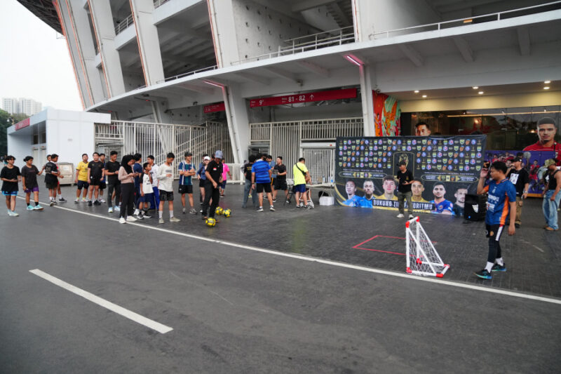 GBK Jadi Pusat Promosi Piala Presiden 2025, Masyarakat Antusias Ikut Kegiatan