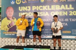Sumbangkan 1 Emas 1 Perak Atlet Pickeball Sumbar, Ketua Pickeball Tarmizi Mawardi Bangga