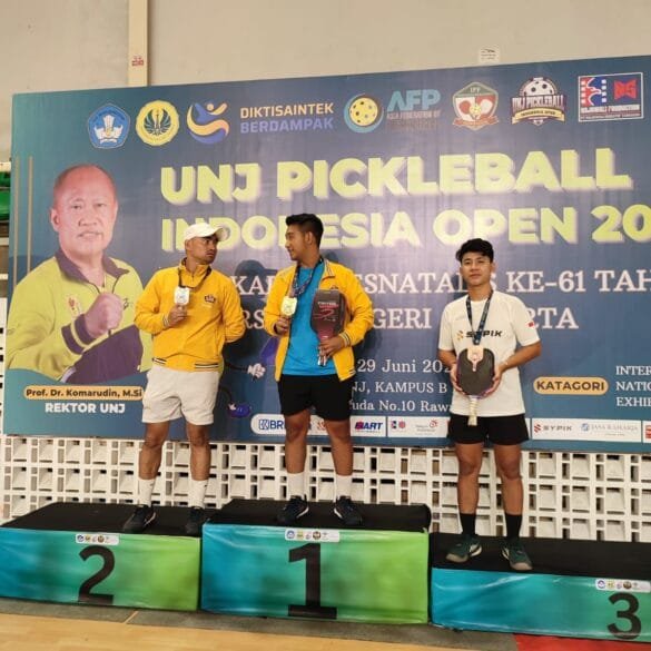 Sumbangkan 1 Emas 1 Perak Atlet Pickeball Sumbar, Ketua Pickeball Tarmizi Mawardi Bangga