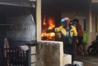 Kebocoran Gas Picu Kebakaran Laundry di Banuaran, Kerugian Capai Puluhan Juta