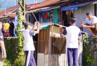 Pemko Tertibkan Bangunan Liar di Sepanjang Rel Kereta Padang Panjang