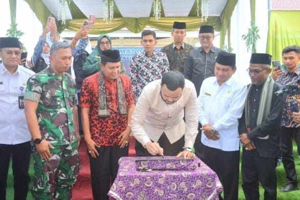 Wako Fadly Amran Resmikan Fasilitas Baru MTsN 5 Kota Padang