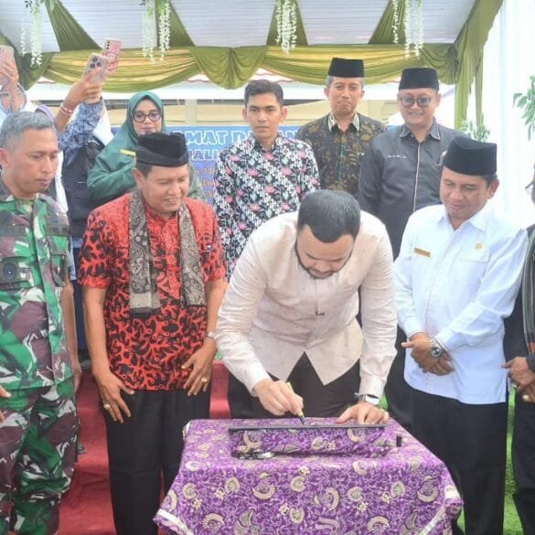 Wako Fadly Amran Resmikan Fasilitas Baru MTsN 5 Kota Padang