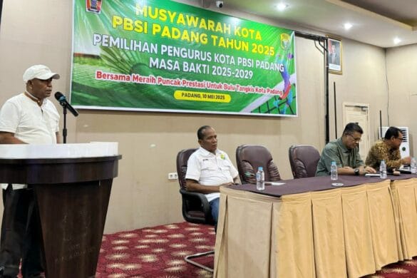 KONI Padang Plin Plan Memberikan Rekomedasi Muskot PBSI Padang 
