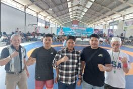 Dikunjungi Bacalon Ketua KONI Sumbar Hamdanus,  Seleksi Gulat Sukses Dilaksanakan