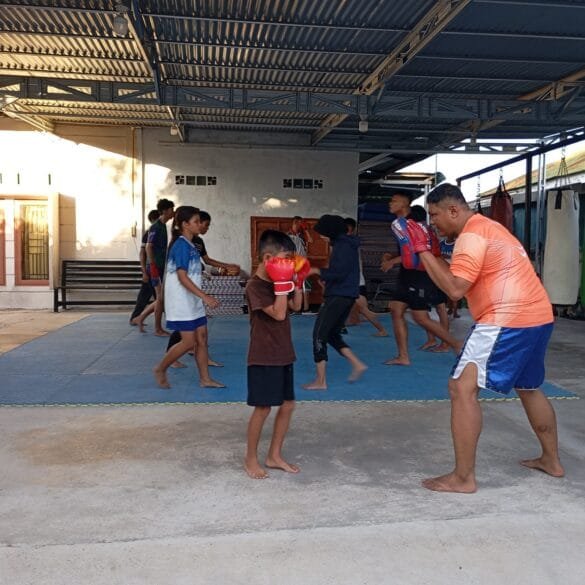 Camp Hulubalang Olahraga Minangkabau Siap Lahirkan Atlet Nasional Kickboxing