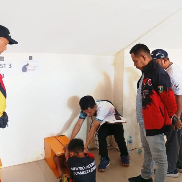 Dihadiri Ketua HAPKIDO Sumbar, 57 Atlet Antusias Mengikuti Free Test di UNP