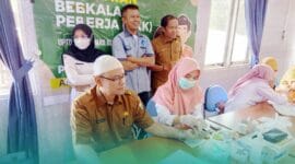 Jaga Produktivitas, Pegawai Kominfo Padang Panjang Jalani Cek Kesehatan Rutin