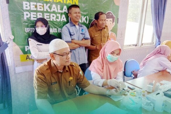 Jaga Produktivitas, Pegawai Kominfo Padang Panjang Jalani Cek Kesehatan Rutin