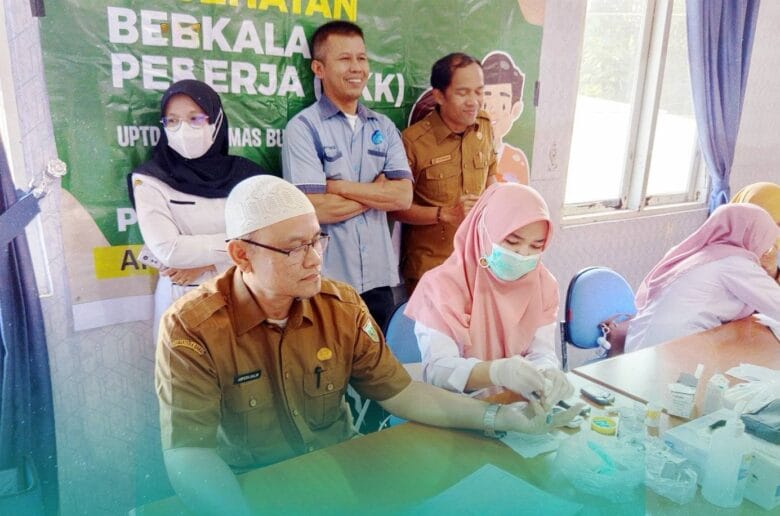 Jaga Produktivitas, Pegawai Kominfo Padang Panjang Jalani Cek Kesehatan Rutin