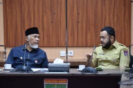 Jelang HJK ke-356, Wali Kota Fadly Temui Gubernur Mahyeldi