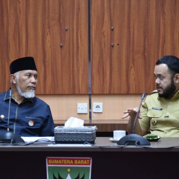 Jelang HJK ke-356, Wali Kota Fadly Temui Gubernur Mahyeldi