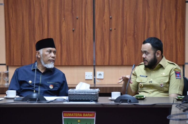 Jelang HJK ke-356, Wali Kota Fadly Temui Gubernur Mahyeldi