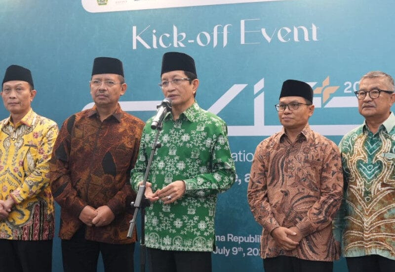 Kick-off AICIS Plus 2025, Menag: Ekoteologi Jawab Tantangan Global
Kick-off AICIS Plus 2025, Menag: Ekoteologi Jawab Tantangan Global