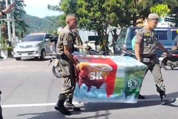 Langgar Perda, PKL di Jalan Tarandam hingga Sawahan Ditertibkan