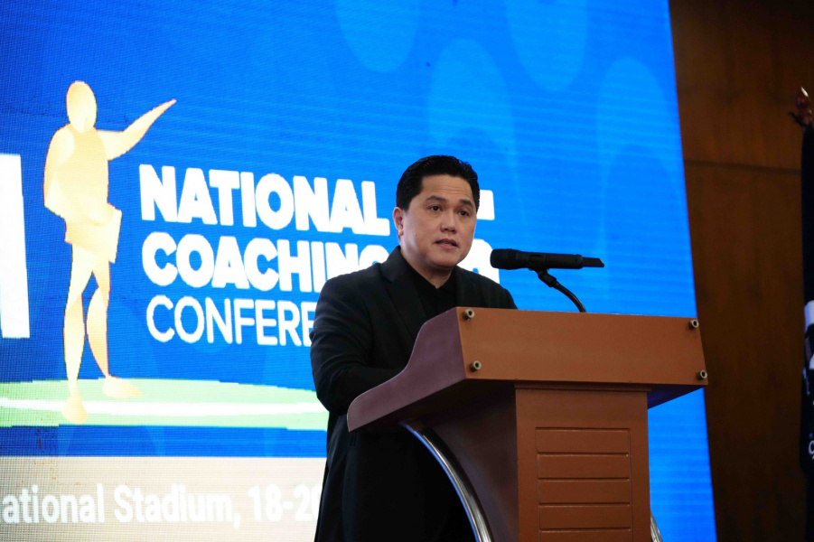 PSSI Bangun Ekosistem Pelatih. Erick Thohir: Jangan Ada Pelatih dan Pemain Titipan