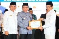 Padang Raih Penghargaan Kolaborator Terbaik Zakat-Wakaf Nasional 2025