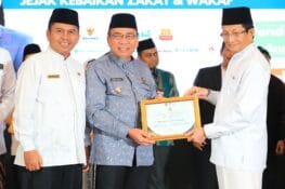 Padang Raih Penghargaan Kolaborator Terbaik Zakat-Wakaf Nasional 2025