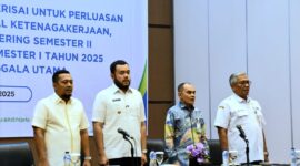 Pemko Padang Targetkan 38 Ribu Pekerja Rentan Terlindungi Jamsostek