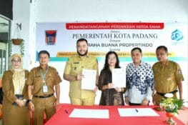 Pemko Padang dan Graha Buana Propertindo Jalin Kerja Sama Revitalisasi SPR Plaza