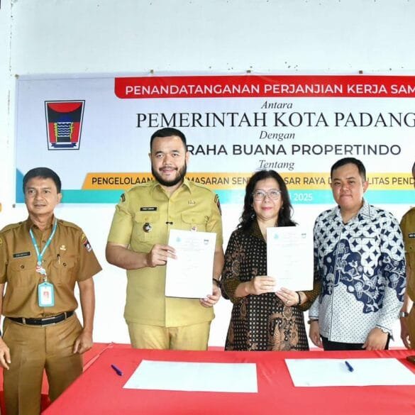 Pemko Padang dan Graha Buana Propertindo Jalin Kerja Sama Revitalisasi SPR Plaza