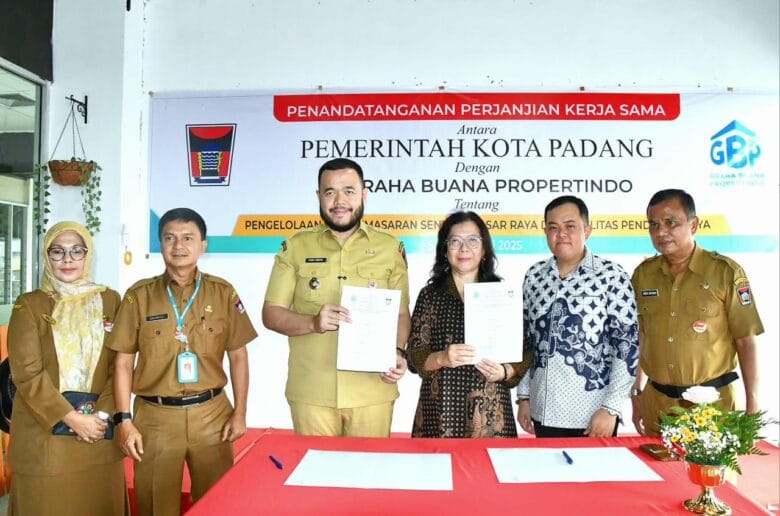 Pemko Padang dan Graha Buana Propertindo Jalin Kerja Sama Revitalisasi SPR Plaza
