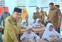 Program Makan Bergizi Gratis Dimulai, 164 Siswa SDN 28 Padang Terima Manfaat