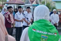 Tiba di Kampung Halaman, Jemaah Haji Disambut Hangat di Balai Kota