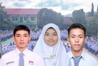 Tiga Siswa MAN 1 Padang Kibarkan Merah Putih di HUT RI ke-80