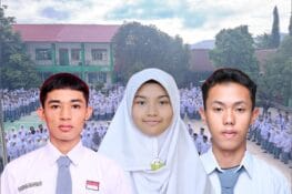 Tiga Siswa MAN 1 Padang Kibarkan Merah Putih di HUT RI ke-80