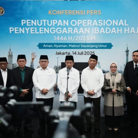 Tutup Sukses Operasional Haji 2025, Menag Jelaskan Formula 5BPH