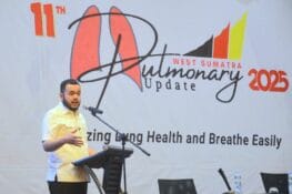 Wako Fadly Amran Jadi Keynote Speaker di Simposium Nasional “Pulmonary Update 2025”