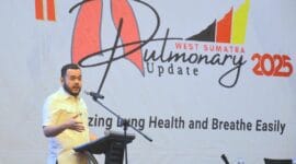 Wako Fadly Amran Jadi Keynote Speaker di Simposium Nasional “Pulmonary Update 2025”