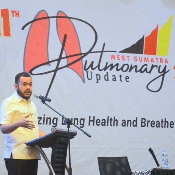 Wako Fadly Amran Jadi Keynote Speaker di Simposium Nasional “Pulmonary Update 2025”