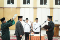 Wako Ramadhani Lantik Desmon Jadi Sekda Solok