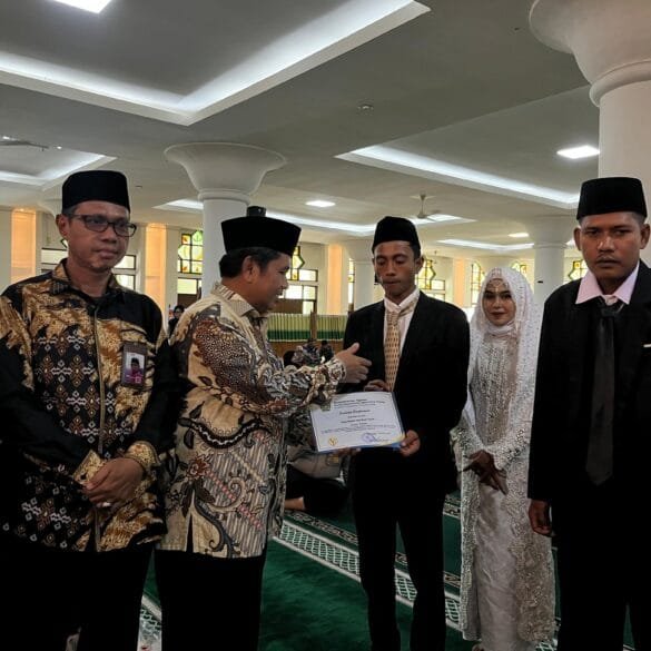 15 Pasangan Ikut “Nikah Bareng” di HJK Kota Padang ke-356