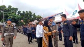 85 Personel Trantib Dinas Perdagangan Bergabung ke Satpol PP Padang