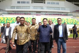 Erick Thohir Apresiasi Stadion Internasional Banten: Siap Gelar Event Timnas di Banten