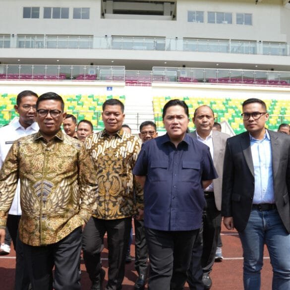 Erick Thohir Apresiasi Stadion Internasional Banten: Siap Gelar Event Timnas di Banten