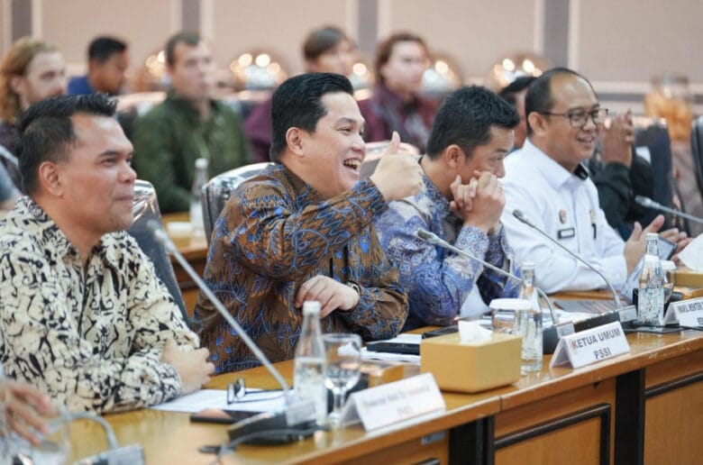 Erick Thohir Puji Persetujuan Cepat Komisi X dan XIII Diproses Naturalisasi Lima Pesepakbola Diaspora