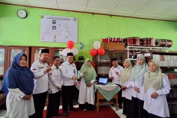 Pelopori Era Baru Literasi, MAN Sawahlunto Luncurkan Pustaka Digital