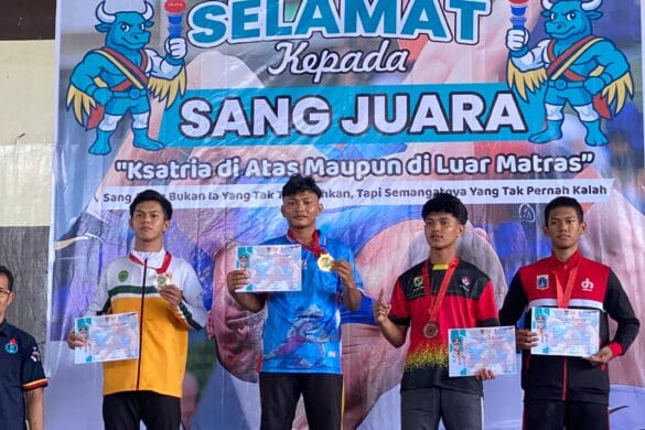 Kontingen Kota Padang Kumpulkan 6 Emas di Hari Kedua Kejurnas Gulat