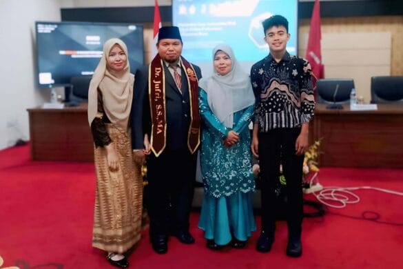 Putra Pasaman Barat, Jufri, Resmi Sandang Gelar Doktor Hukum Islam dari UIN Imam Bonjol